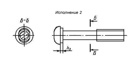 Болт стыковой М22х115 свободный